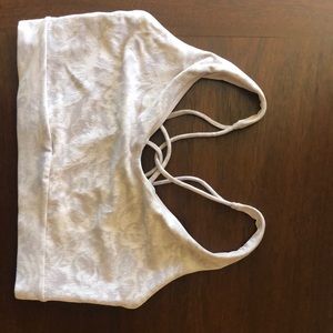 Athleta Solace Textured sports bra.